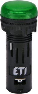 Лампа сигнальна LED матова ECLI-16-024C-G 24V AC/DC (&Oslash;16мм, зелена) 4771601 фото