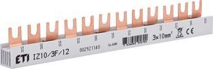 Шина живлення IZ 10/3F/12 (10мм2, 3P, 0.21м, Fork, 12mod.) 2921140 фото