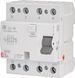 Реле диференційне (ПЗВ) 4р EFI-P4 40/0,3 NL тип A (10kA) (нейтр. полюс зліва) 2061832 фото 1