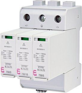 Обмежувач перенапруги (ОПН, ПЗІП) ETITEC M T12 PV 1500/12,5 Y RC (для сонячних панелей) 2440514 фото
