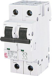 Автоматичний вимикач ETIMAT 10 2p B 10А (10 kA) 2123714 фото