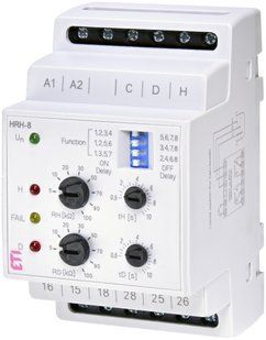 Реле контролю рівня рідини HRH-8 24V (2x16A_AC1) 2470294 фото