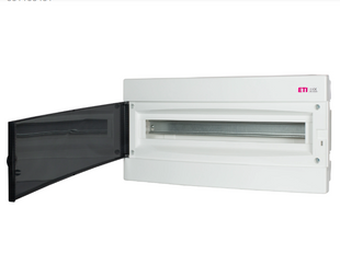 Щит вбудований ECM 1x24PT (24мод.проз.дверцята) 1100401 фото