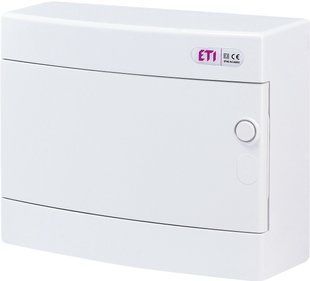 Щит накладний (зовнішнього встановлення) ECT 12PO (12мод.білі дверцята) 1101006 фото