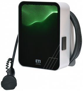 Зарядна станція EVC-HOME11-RFID (1 фаза: 3,7 кВт, 3 фази: 11 кВт, MODE3, Type2, RFID-доступ, з EV-ПЗВ, IP54, кабель 5м) 1800110 фото