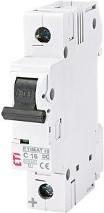 Автоматичний вимикач ETIMAT 10 DC 1p C 16A (6 kA) 2137716 фото