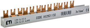 Шина живлення IZM 16/3F/4хMPE (16мм2, 3P, 0.21м, Fork, 12mod., 4хMS/MPE) 2921132 фото