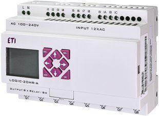 Програмоване реле LOGIC-20HR-A, 100-240V AC (12I/8O-Rele) 4780004 фото
