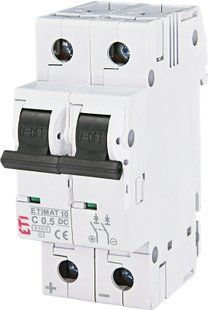Автоматичний вимикач ETIMAT 10 DC 2p C 0,5A 2138701 фото