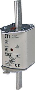 Запобіжник NH-2C/gG 125A 500V KOMBI 4185215 фото