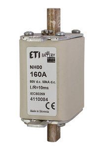 Запобіжник NH-00 Battery 160A 80V DC 4110084 фото